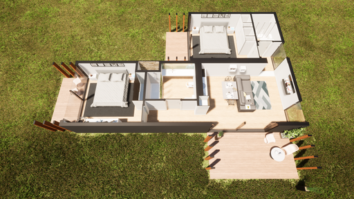 [GIRT 3] Casa T2 - 74Sqm