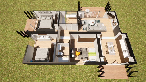 [GIRT8] Casa T3 - 102m²
